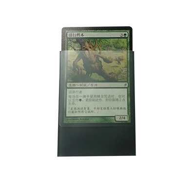 66X91mm Deck Protector Trading Card Sleeve PVC Free Double Matte Non Glare SGS