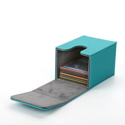 quality 80+ Trading Card Holder Box / Storage Box PU For Protection TCG Cards factory