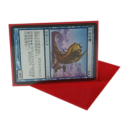 Orange Texture Red 66x91mm Pro Matte Card Sleeves Playing Cards Sleeves