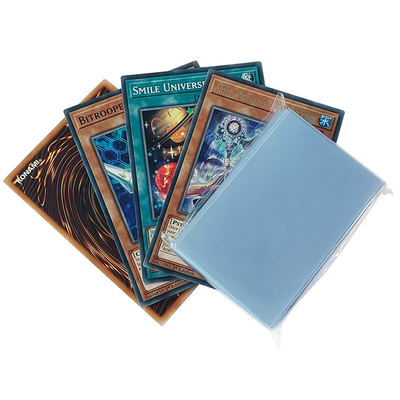 Wholesale Transparent Card Sleeve 46x71mm Mini European Prime Board Game Sleeves
