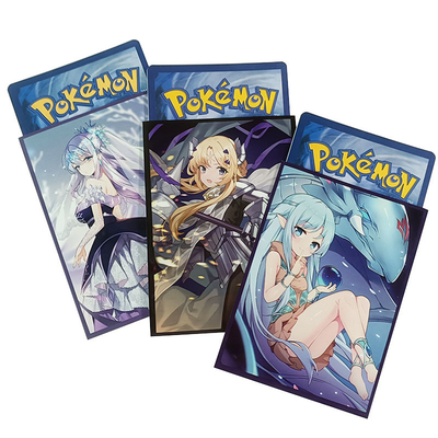 Custom Printed Art Card Sleeves For Game Pokemon Yugioh MTG Magic Card Standard Small Size Available Custom Made