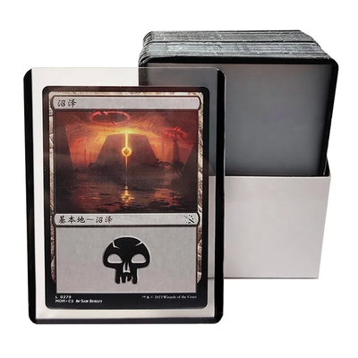 Color Border PVC Top Loader 35Pt Sports Card Protection Toploaders