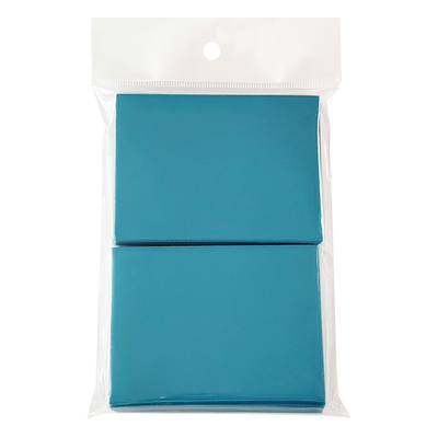 66x91mm Standard Size Card Sleeves For Pokemon Cards, Light Blue Matte Card Sleeves