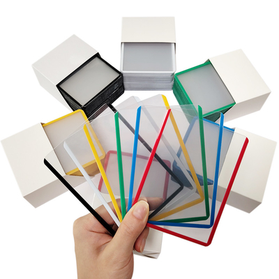 Clear 35C PVC Trading Card Baseball Card Toploaders For Sports Cards (25 Count)