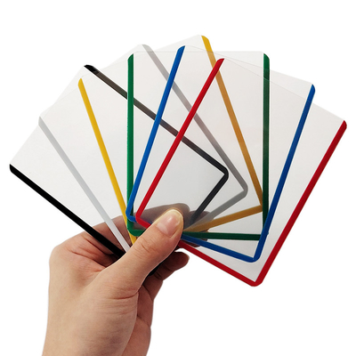 3X4 Inch Top Loader Waterproof Trading Card Toploaders Hard PVC Plastic Card Sleeves