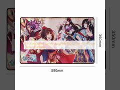 OEM Mtg Board Game Playing Mat Fabric 2mm Full Printing Surface Handling